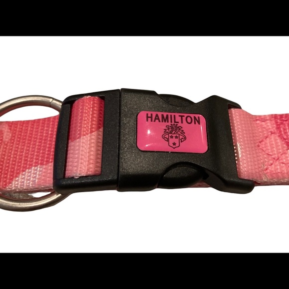 Hamilton Pink Camouflage Dog Collar - Picture 2 of 2